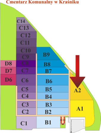 Brak mapy sektorowej