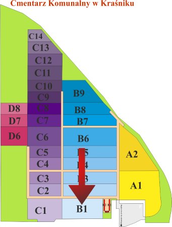 Brak mapy sektorowej