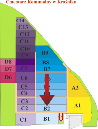 Brak mapy sektorowej