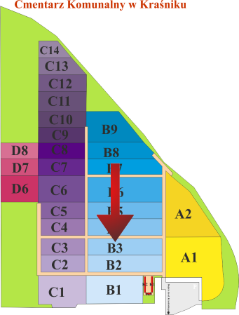 Brak mapy sektorowej