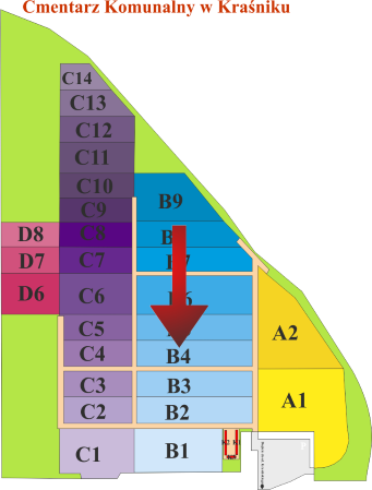 Brak mapy sektorowej