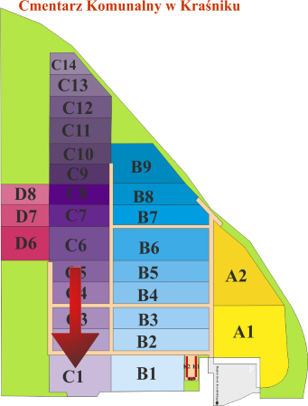 Brak mapy sektorowej