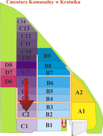 Brak mapy sektorowej