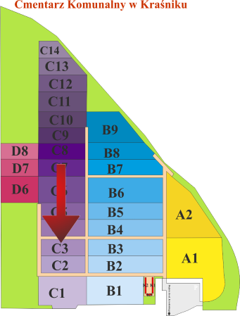 Brak mapy sektorowej