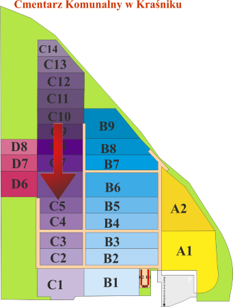 Brak mapy sektorowej