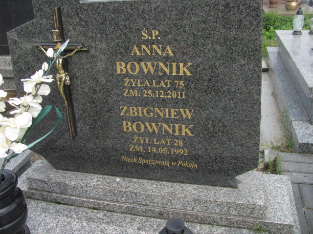 Anna Bownik Kraśnik - Grobonet - Wyszukiwarka osób pochowanych