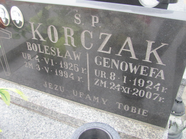 Genowefa Korczak 1924 Kraśnik - Grobonet - Wyszukiwarka osób pochowanych