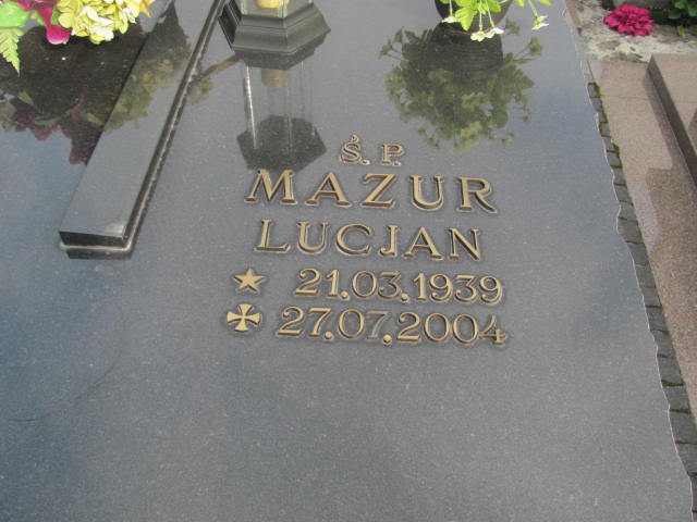 Lucjan Mazur 1939 Kraśnik - Grobonet - Wyszukiwarka osób pochowanych
