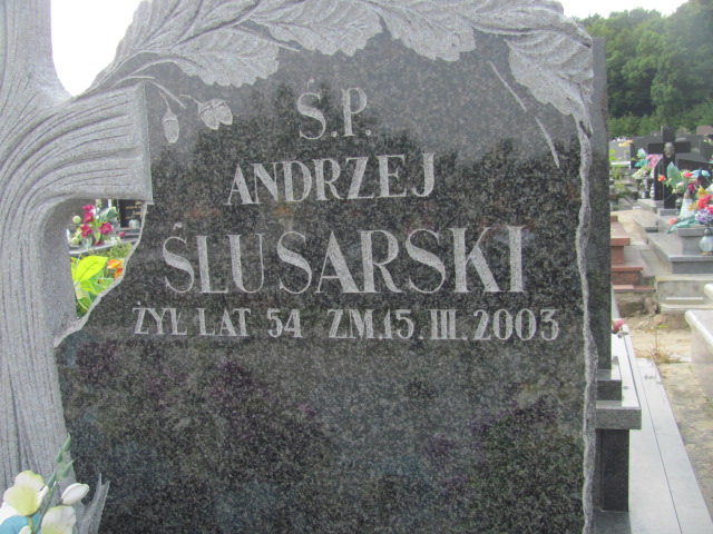 Andrzej Robert Ślusarski Kraśnik - Grobonet - Wyszukiwarka osób pochowanych