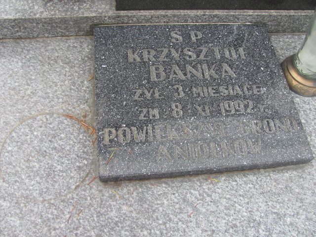 Krzysztof Bańka Kraśnik - Grobonet - Wyszukiwarka osób pochowanych