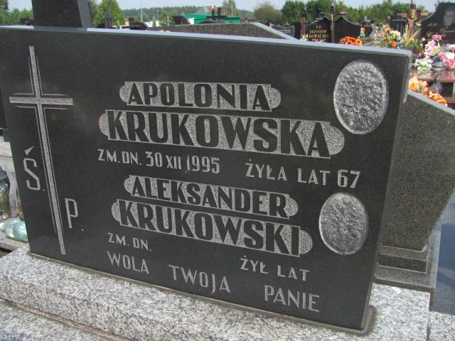 Aleksander Krukowski 1938 Kraśnik - Grobonet - Wyszukiwarka osób pochowanych