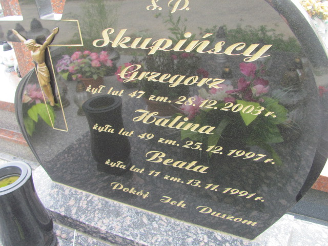 Halina Skupińska Kraśnik - Grobonet - Wyszukiwarka osób pochowanych