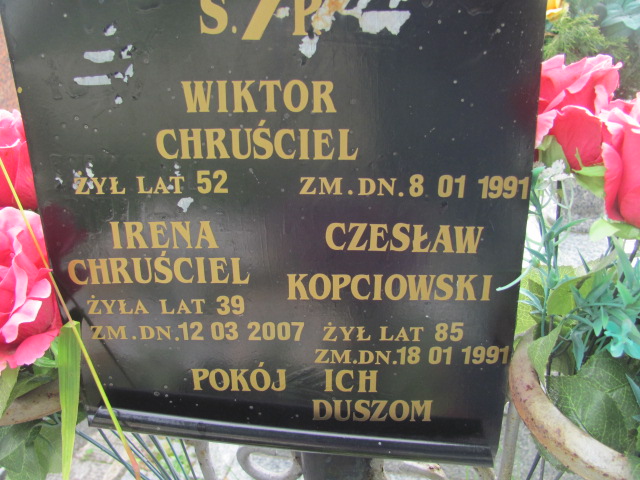 Wiktor Chruściel Kraśnik - Grobonet - Wyszukiwarka osób pochowanych