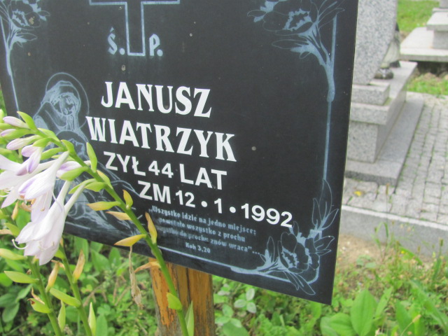 Janusz Mieczysław Wiatrzyk Kraśnik - Grobonet - Wyszukiwarka osób pochowanych