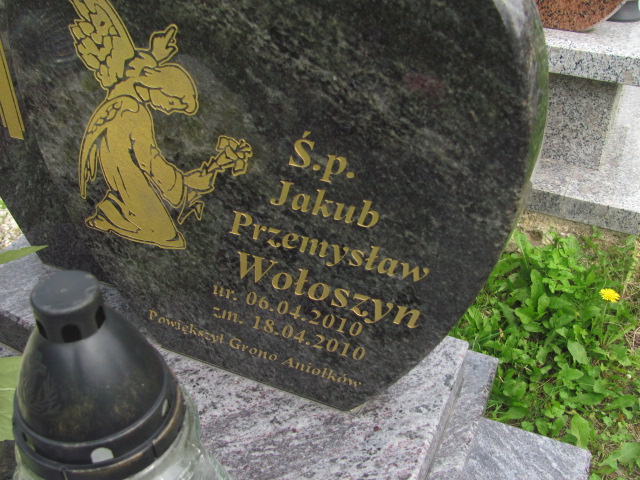 Jakub Przemysław Wołoszyn 2010 Kraśnik - Grobonet - Wyszukiwarka osób pochowanych