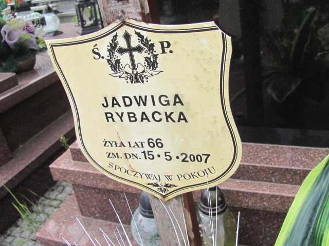 Jadwiga Genowefa Rybacka Kraśnik - Grobonet - Wyszukiwarka osób pochowanych