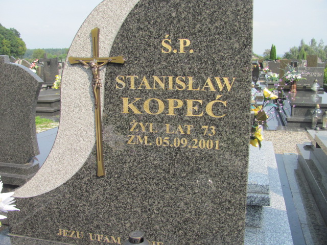 Stanisław Kopeć Kraśnik - Grobonet - Wyszukiwarka osób pochowanych