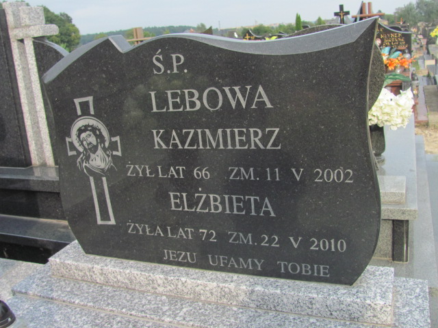 Elżbieta Lebowa Kraśnik - Grobonet - Wyszukiwarka osób pochowanych