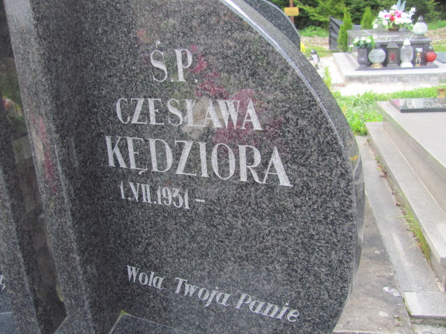 Czeslawa Kedziora 1931 Kraśnik - Grobonet - Wyszukiwarka osób pochowanych