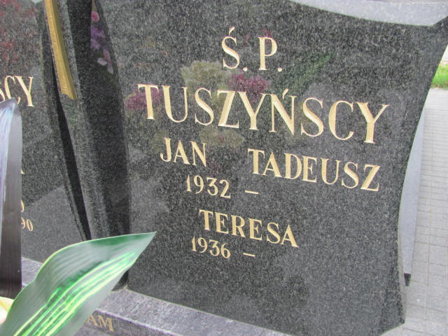 Teresa Tuszyńska 1936 Kraśnik - Grobonet - Wyszukiwarka osób pochowanych