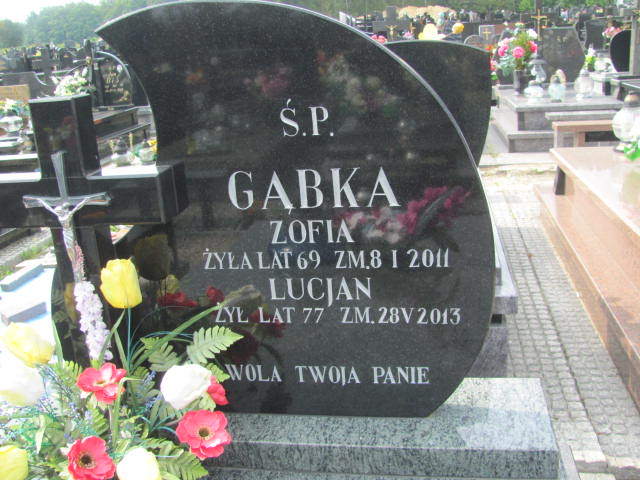 Zofia Gąbka Kraśnik - Grobonet - Wyszukiwarka osób pochowanych