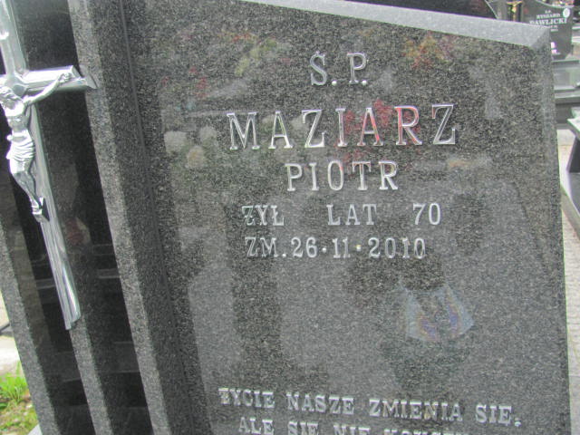 Piotr Maziarz Kraśnik - Grobonet - Wyszukiwarka osób pochowanych