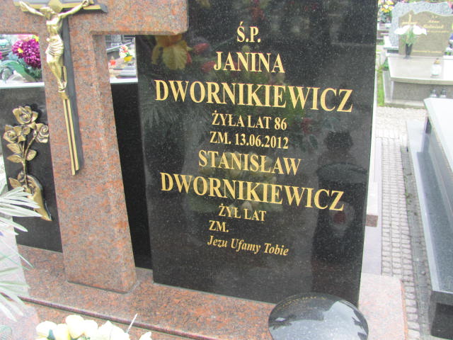 Stanislaw Dwornikiewicz 1929 Kraśnik - Grobonet - Wyszukiwarka osób pochowanych