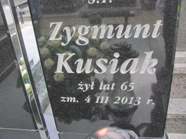 Zygmunt Edward Kusiak Kraśnik - Grobonet - Wyszukiwarka osób pochowanych