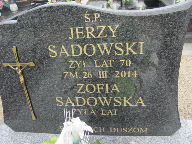 Zofia Sadowska 1950 Kraśnik - Grobonet - Wyszukiwarka osób pochowanych