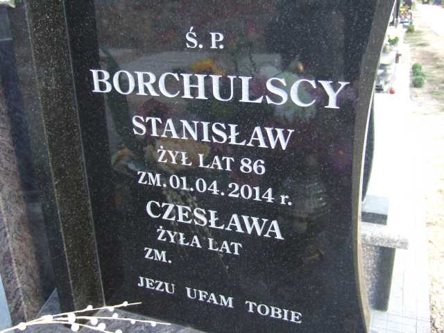 Stanisław Borchulski 1928 Kraśnik - Grobonet - Wyszukiwarka osób pochowanych