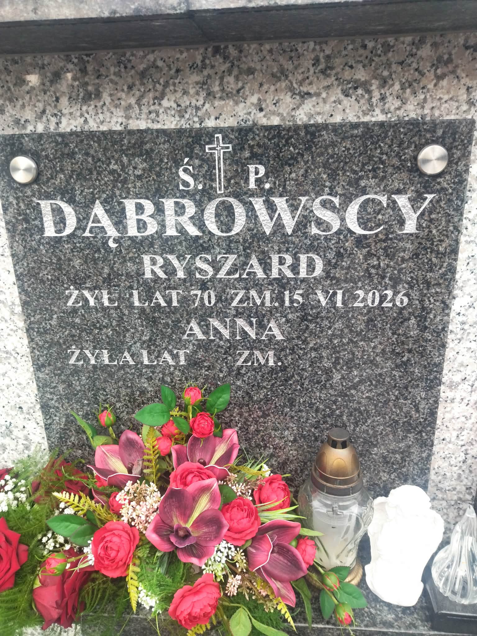 Grób Ryszard  Dąbrowski 
