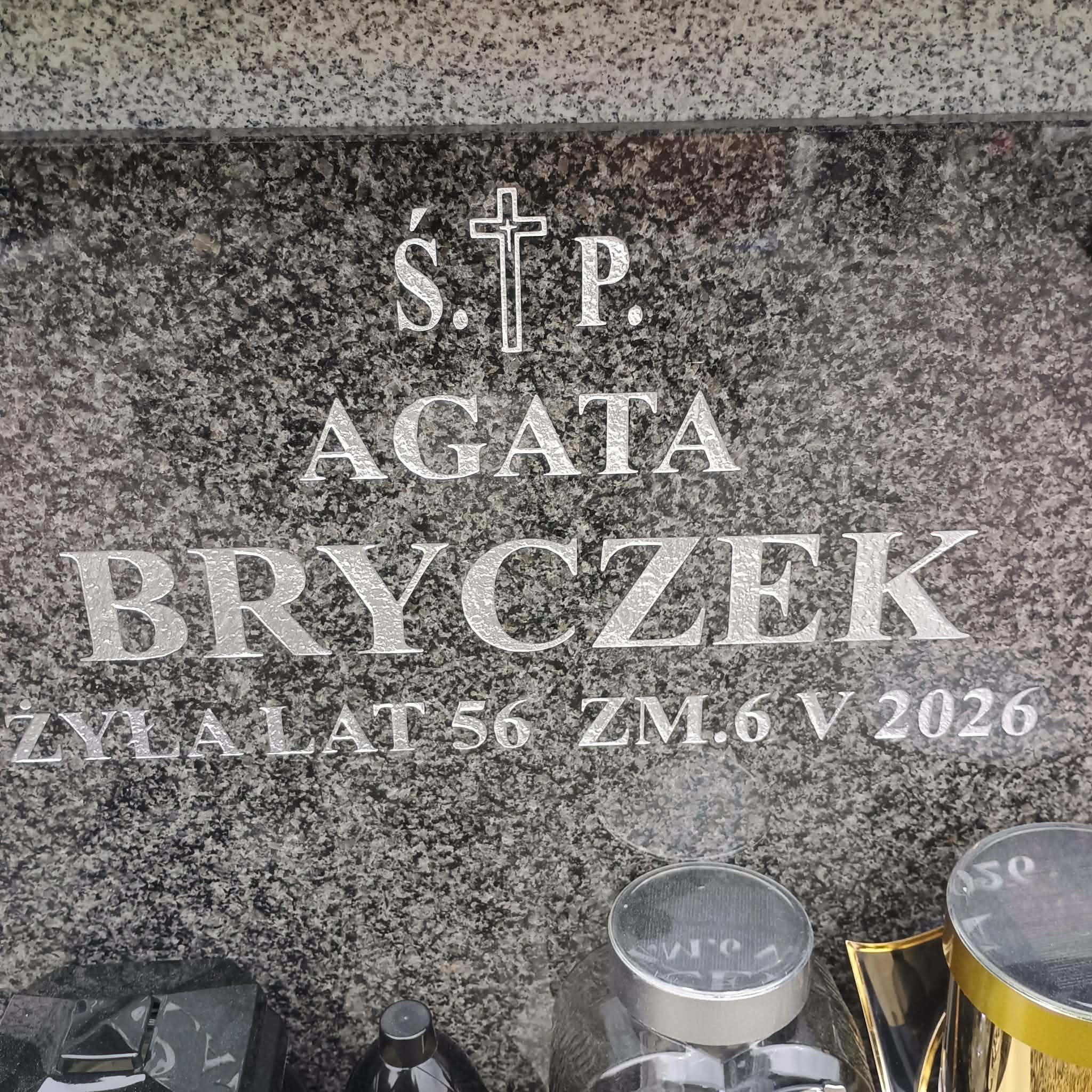 Agata Bryczek  1968 Kraśnik - Grobonet - Wyszukiwarka osób pochowanych